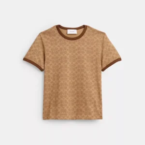 Signature Ringer T-ShirtIn Organic Cotton