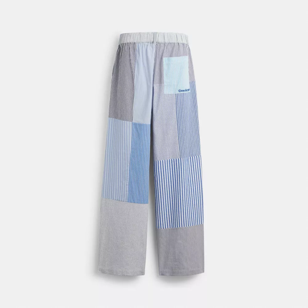 Patchwork Striped Pants - Image 2