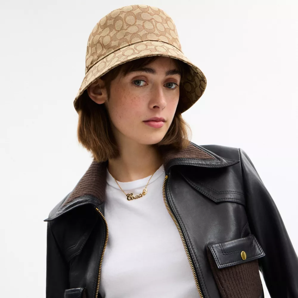 Signature Jacquard Bucket Hat - Image 2