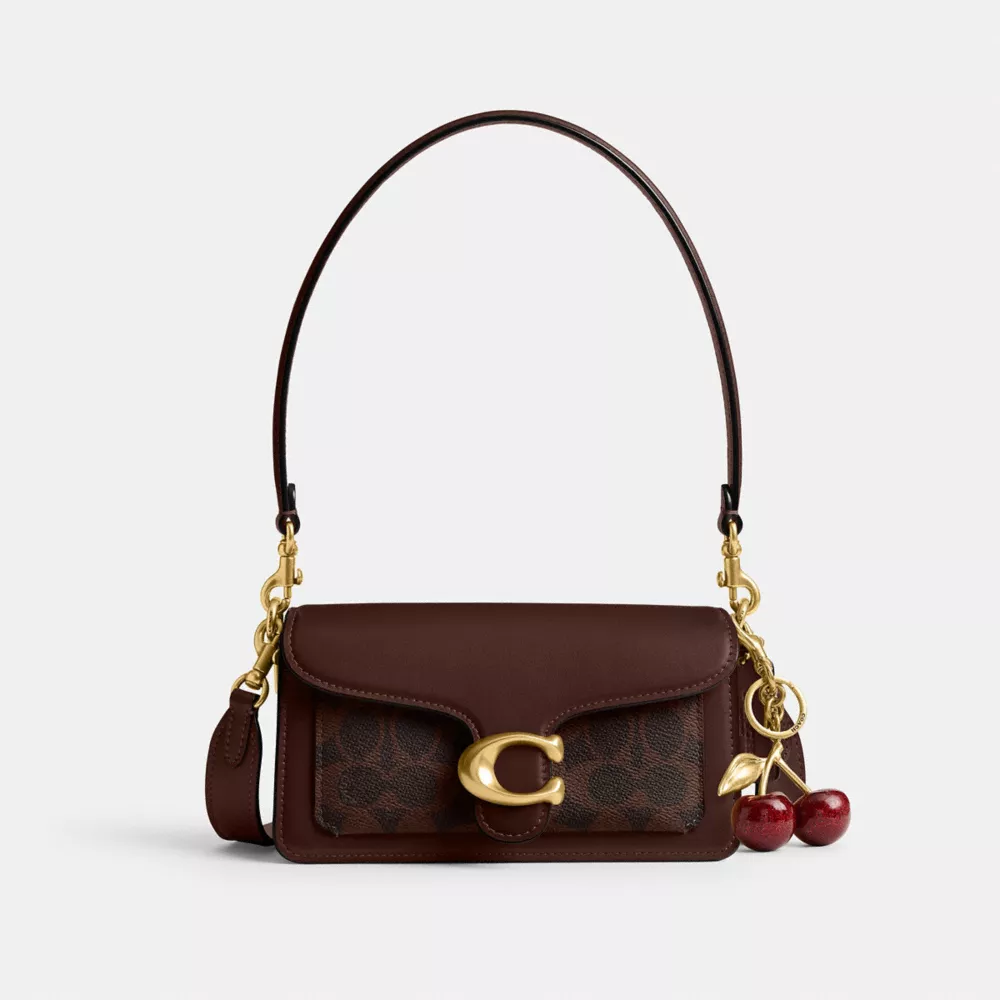 Tabby Shoulder Bag 20In Signature Canvas - Image 10