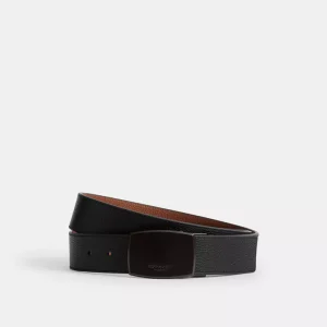 Boxed Plaque And Harness Buckle Cut-To-Size Reversible Belt, 38 Mm