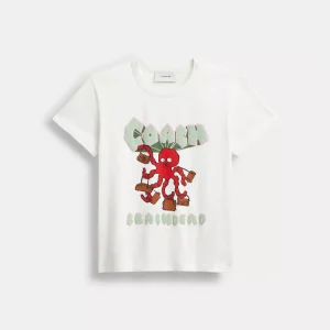 Coach | Brain Dead Octopus 90's T-Shirt