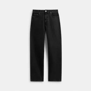 Black Taper JeansIn Organic Cotton
