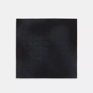 Textured Signature Print Bandana