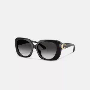 Maxi Sculpted C Oversized Square Sunglasses