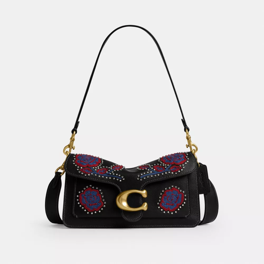 Tabby Shoulder Bag 26With Embroidered Americana