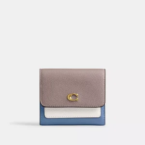 Mila Small Flap WalletIn Colorblock