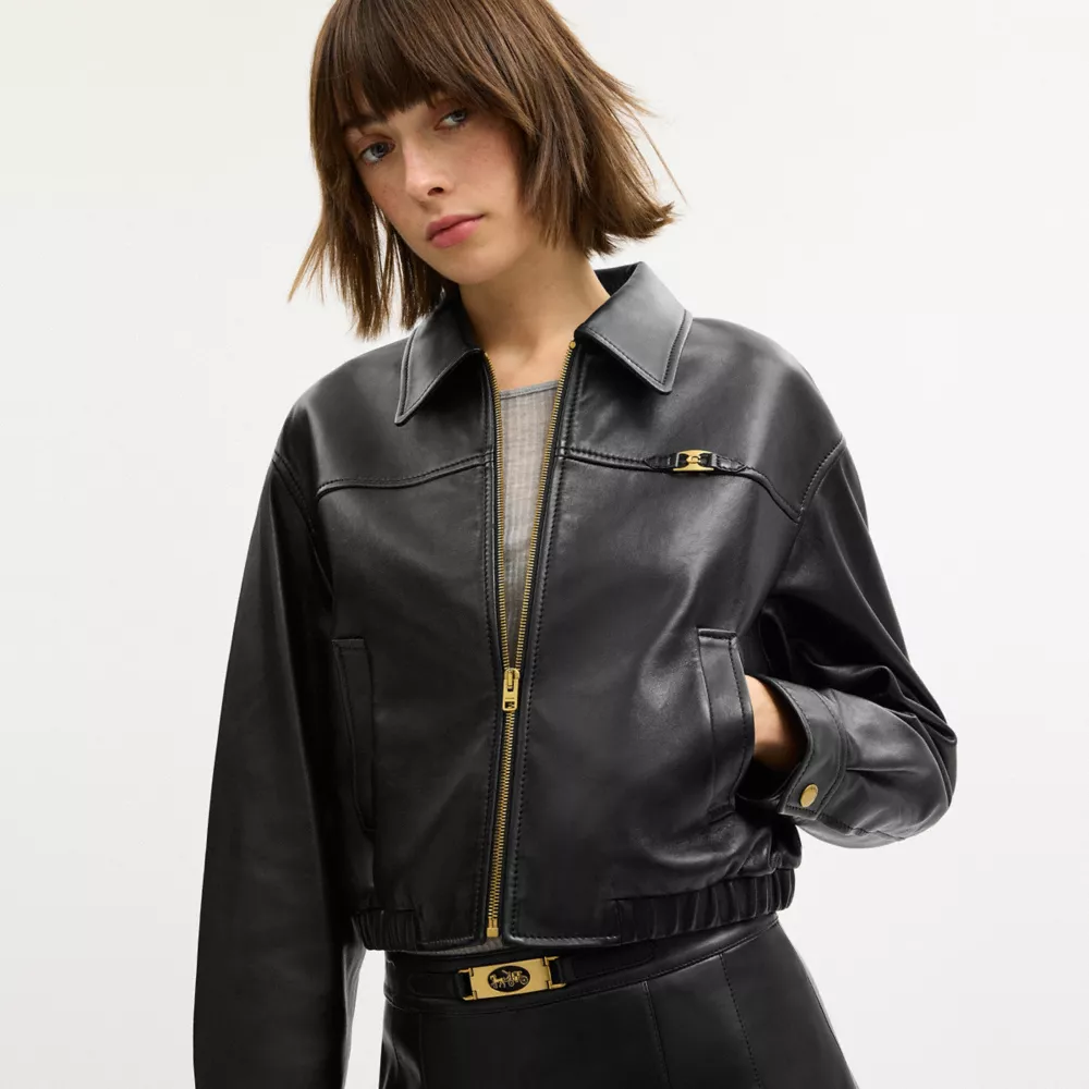 Heritage C Cropped Blouson Jacket - Image 5