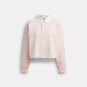 Horse And Carriage Striped Rugby PoloIn Organic Cotton