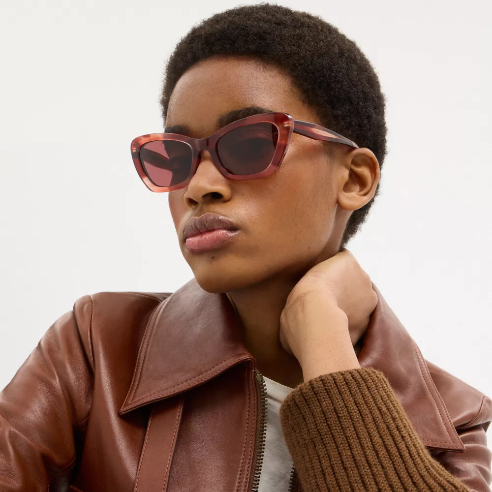 Wire Cat Eye Sunglasses - Image 4