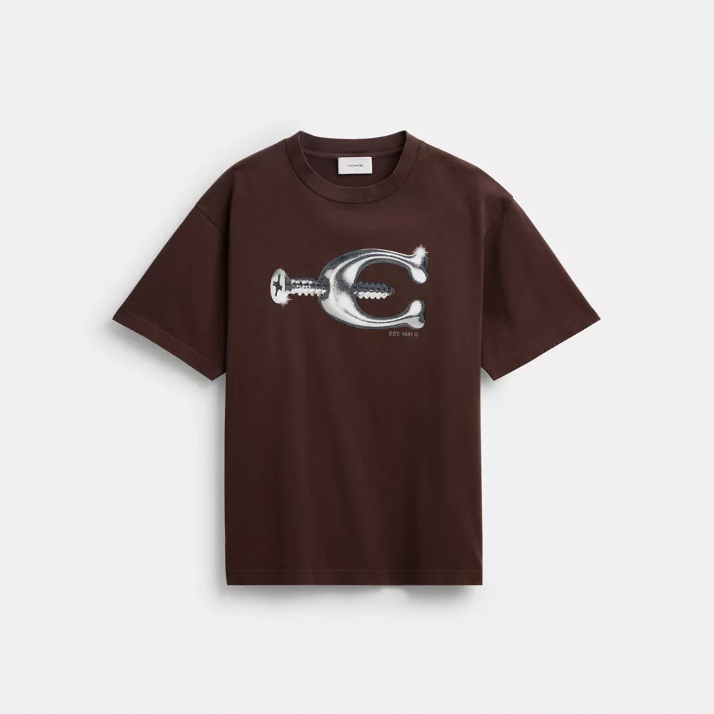 Hardware Relaxed T-ShirtIn Organic Cotton