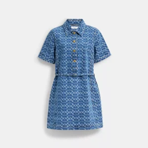 Signature Denim DressIn Organic Cotton